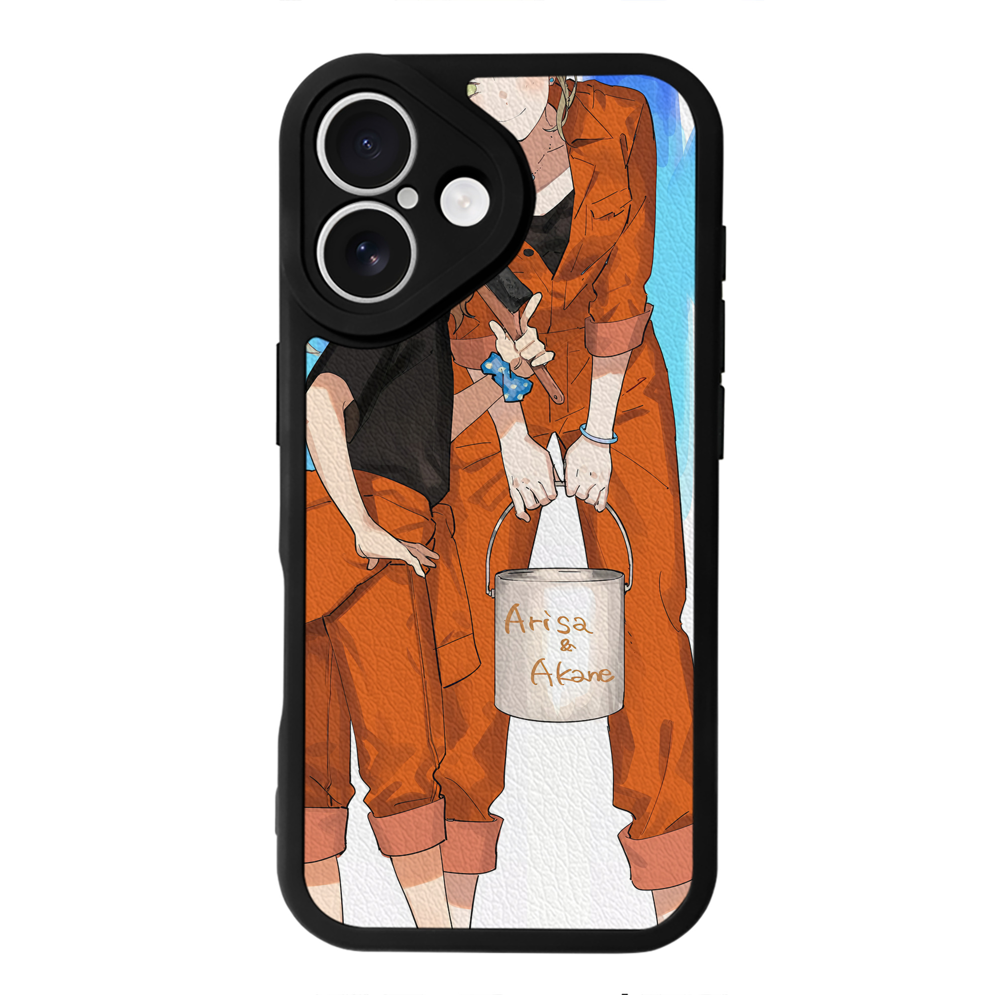 （画像用） ハイキュー!! Haikyu!! 【iPhone 16シリーズ対応】シリコンスマホケース（レザー調） 材質：シリコン